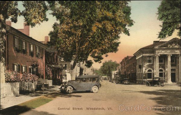 Central Street Woodstock, VT